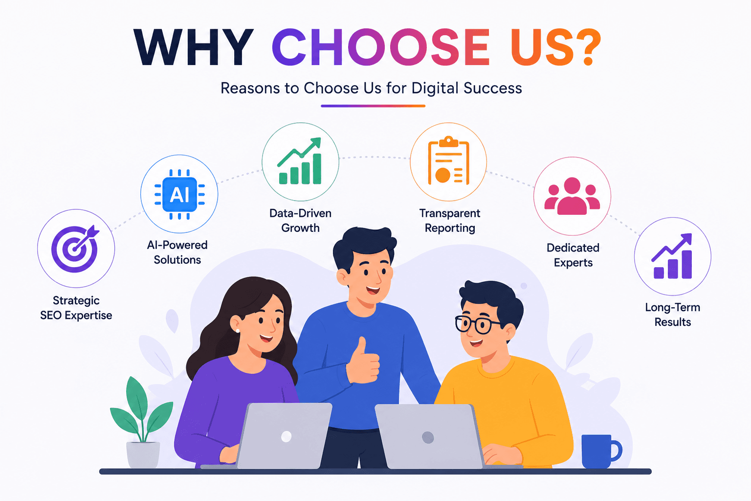 Rank Spiders team - dedicated digital marketing and SEO specialists