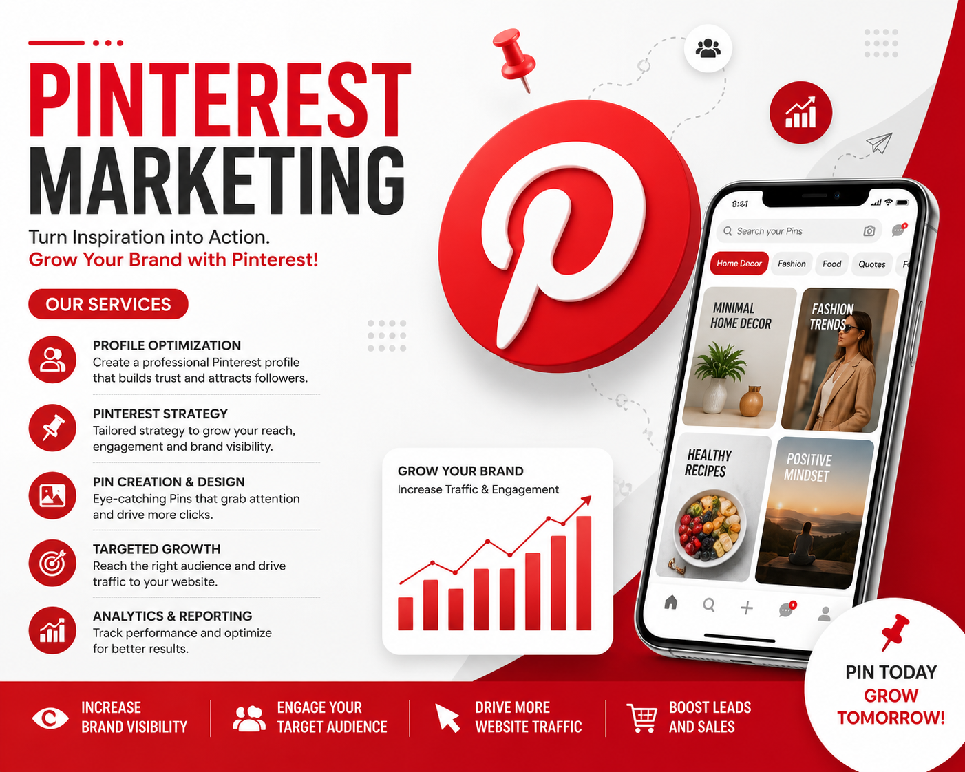 Rank Spiders Pinterest Marketing Services — Turn Inspiration into Action, Grow Your Brand
